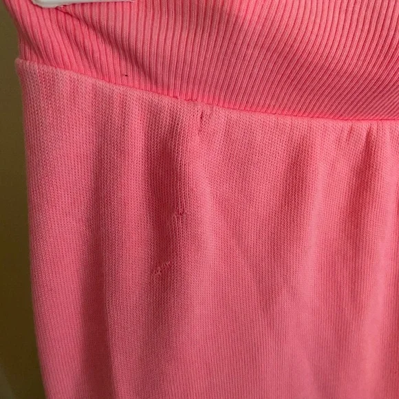 NWOT Wildfox Mega Chic Rose Sweatpants XS Coral - Picture 7 of 8